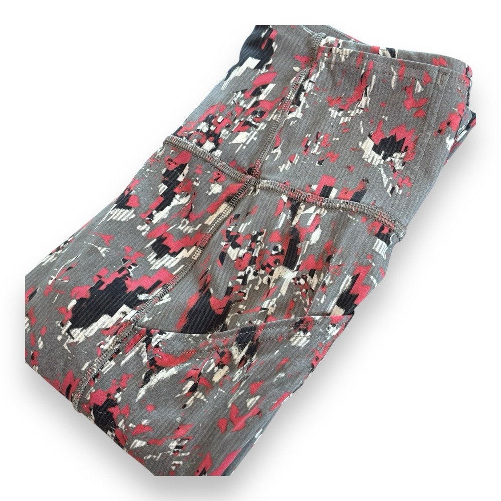 Lululemon Fast Free High Rise Tight Floral Flux Multi Sz 2